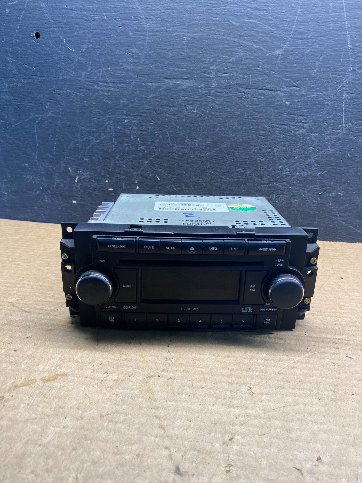 2005-2009 Chrysler Dodge Jeep Ram Radio CD MP3 AUX Receiver af7812 DG0