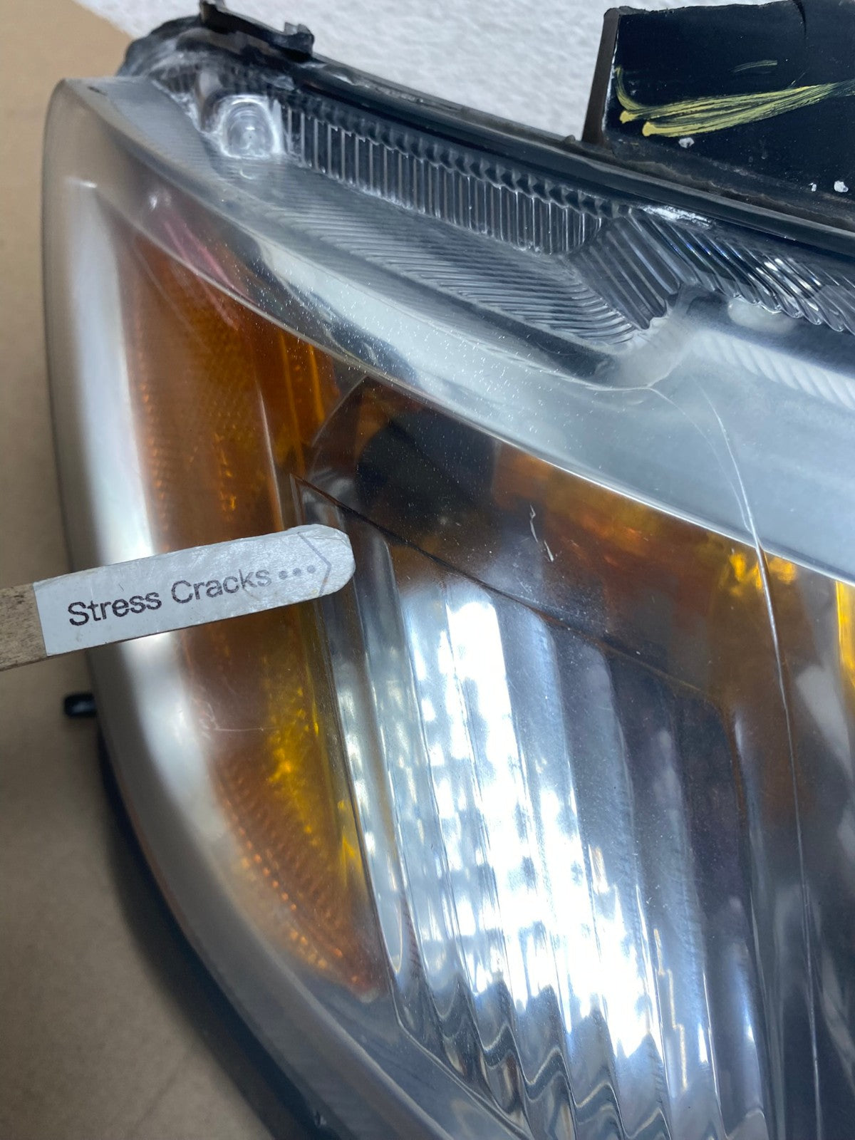 2007 to 2010 Ford Edge Right Passenger RH Halogen Headlight AF4335 LK3