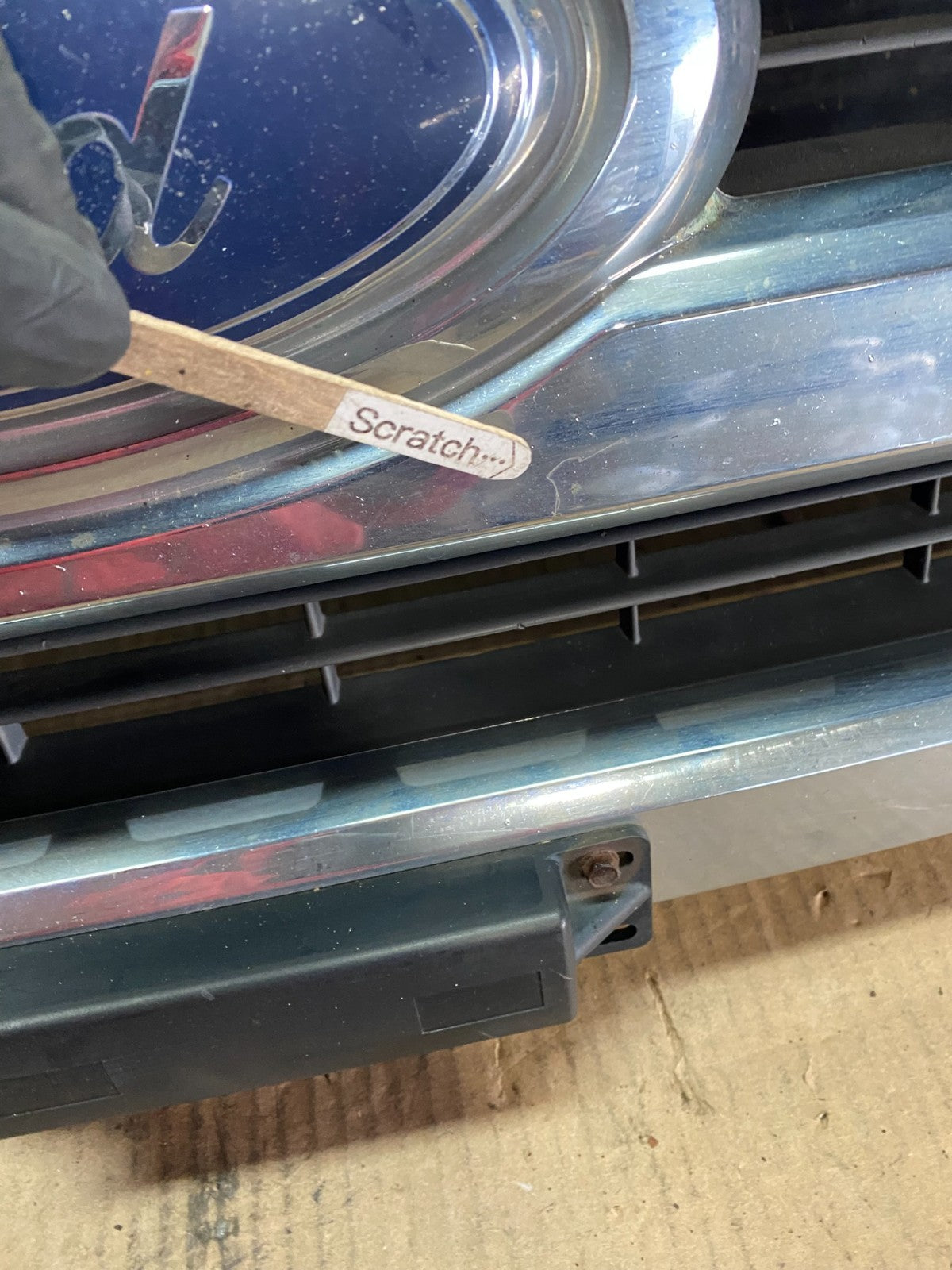 2008 to 2014 Ford Econoline E150 E250 Front Upper Chrome Grill Grille u6357 DG3