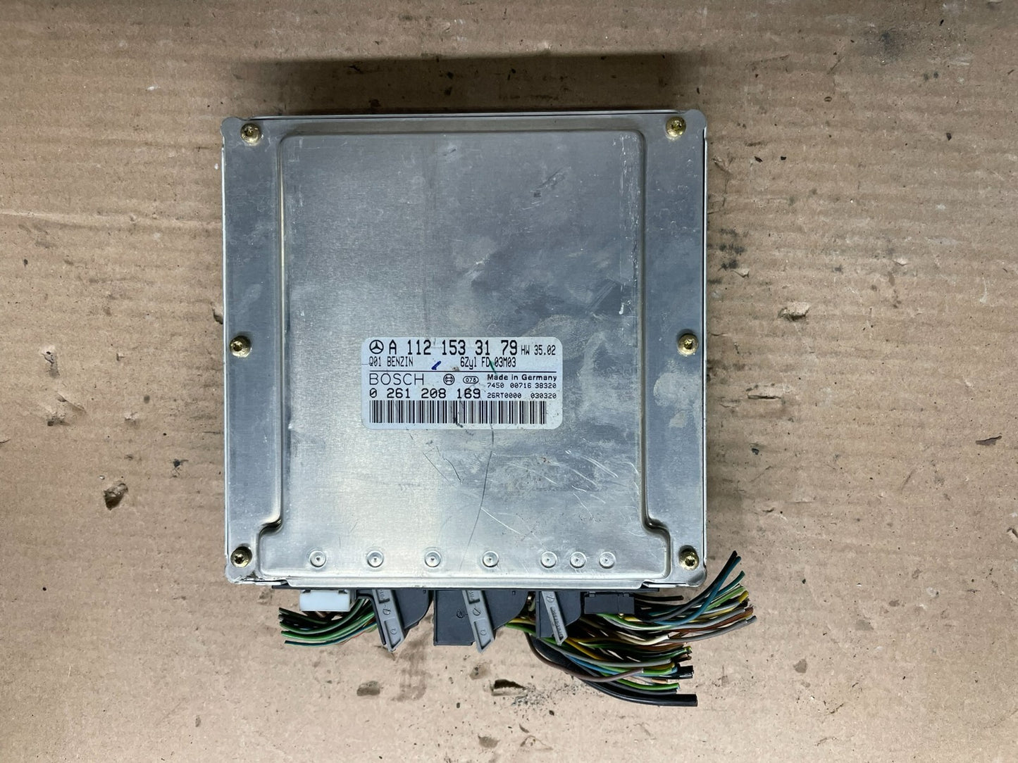 1999 to 2005 Mercedes E320 CLK320 Engine Control a1121533179 N7213 DG1
