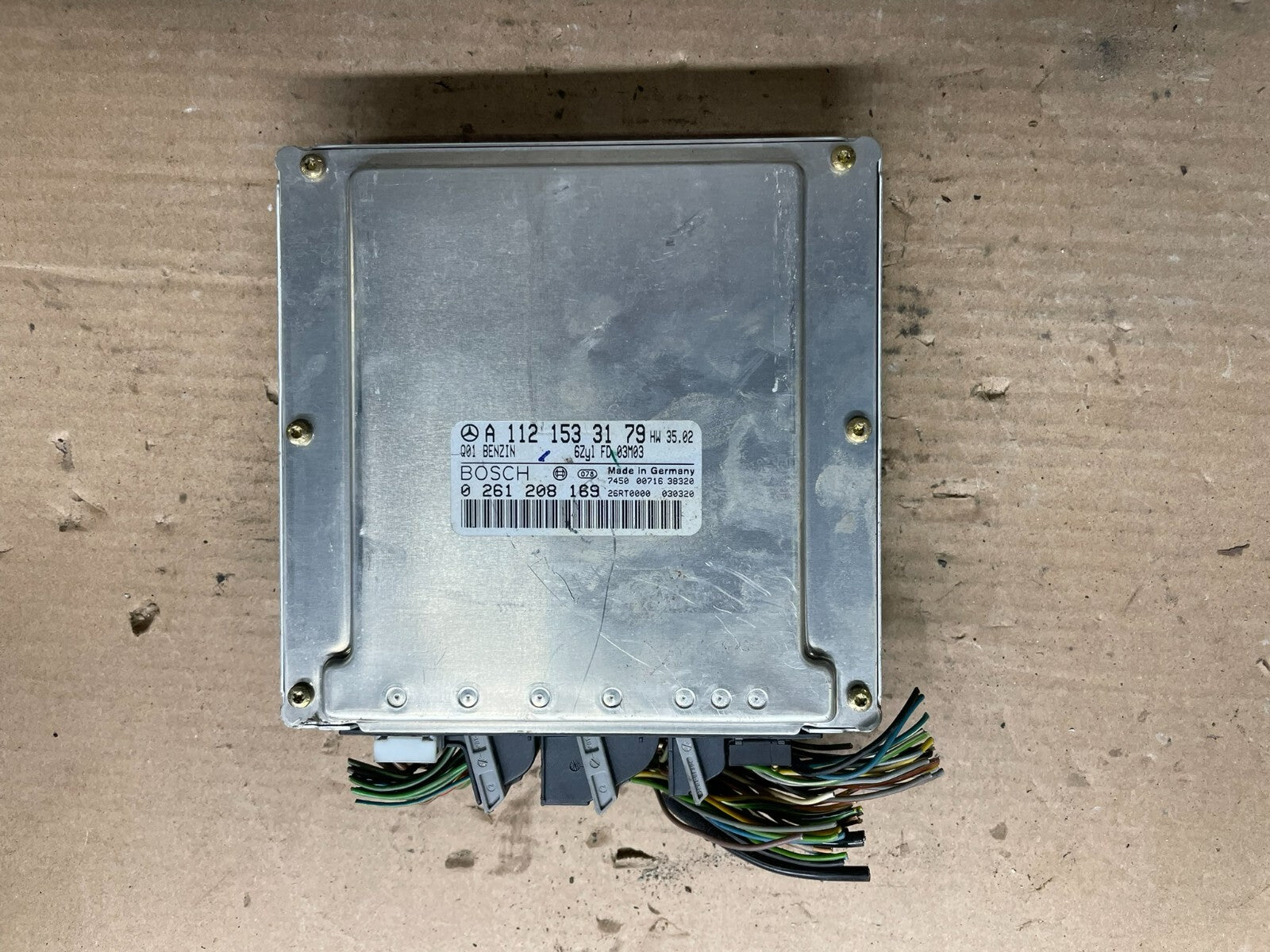 1999 to 2005 Mercedes E320 CLK320 Engine Control a1121533179 N7213 DG1