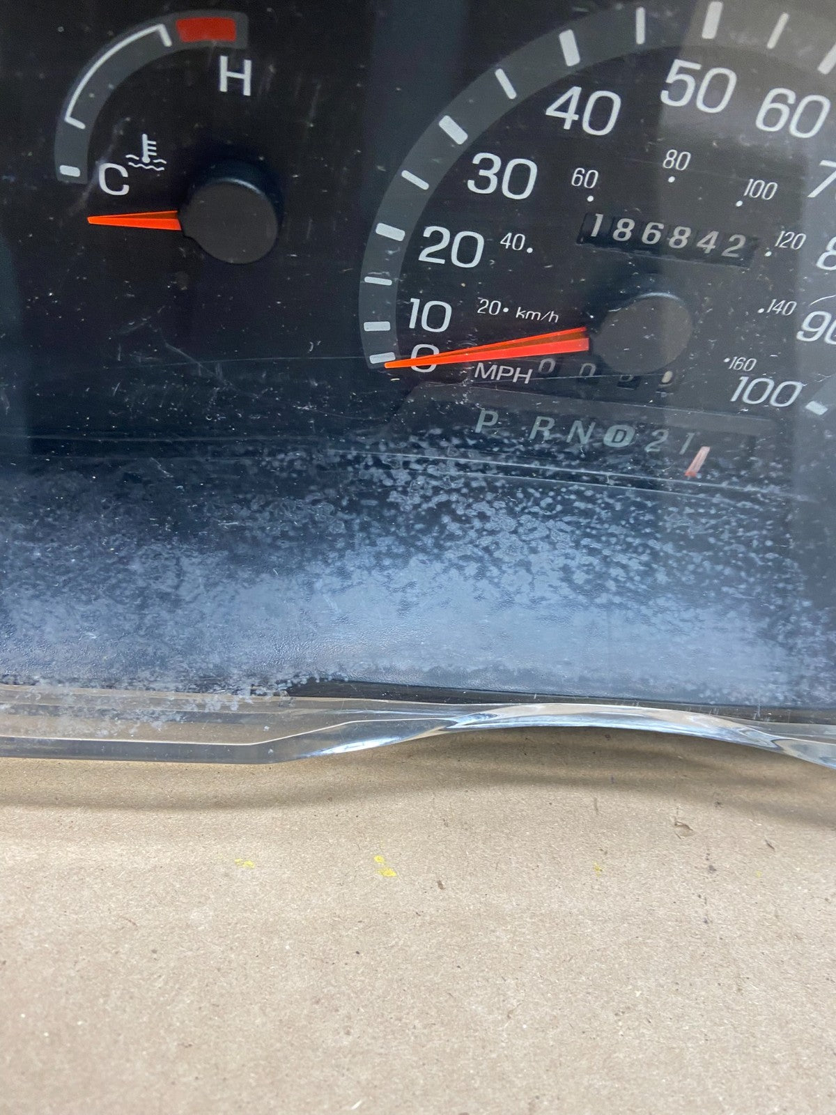2000 - 2002 Ford Econoline E250 E350 Van Speedometer Instrument Cluster T9207 DG1