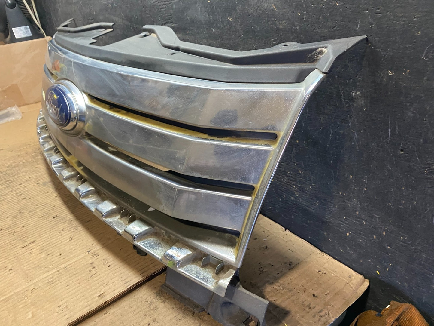 2007 2008 2009 2010 Ford Edge Front Upper Chrome Grill Grille t6711 DG1