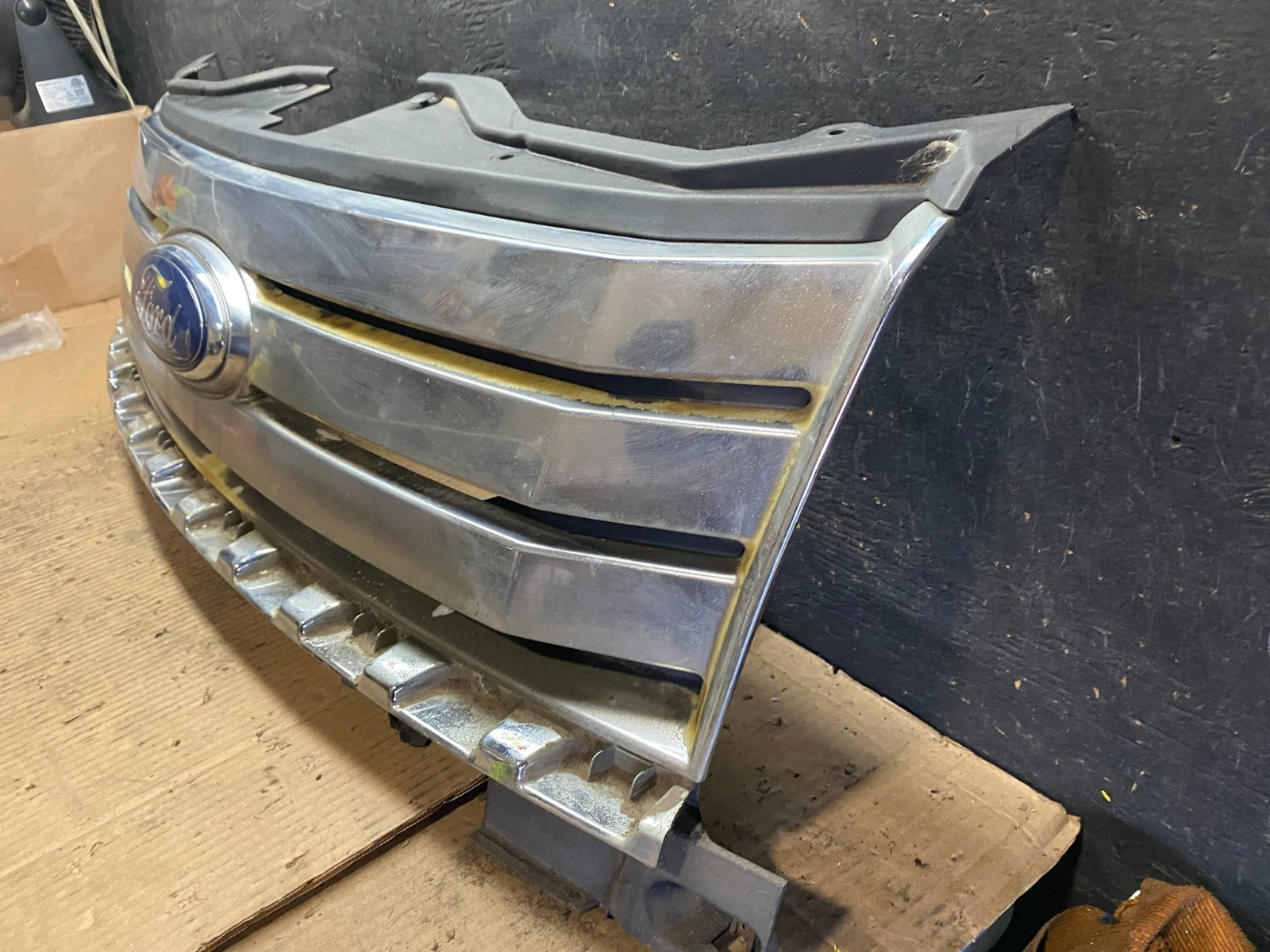 2007 2008 2009 2010 Ford Edge Front Upper Chrome Grill Grille t6711 DG1