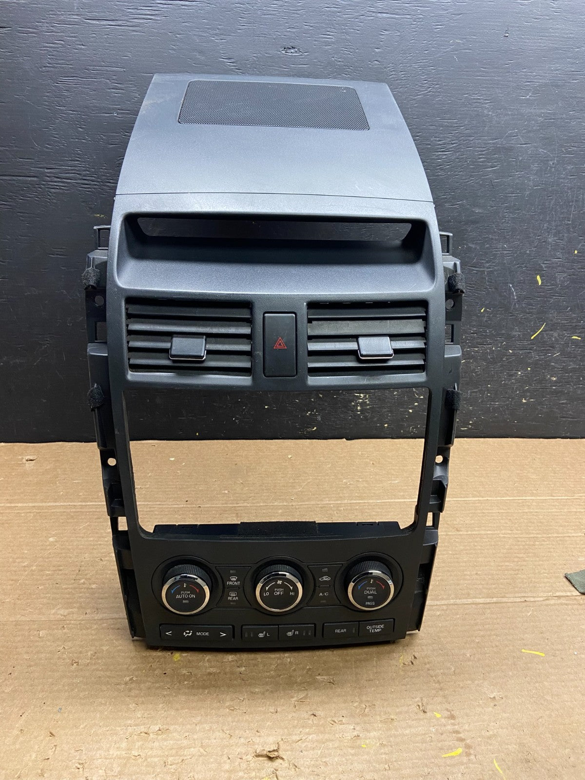 2010 - 2015 Mazda CX-9 Radio Dash Trim Bezel W/Vent AC Climate Control w1806 DG0