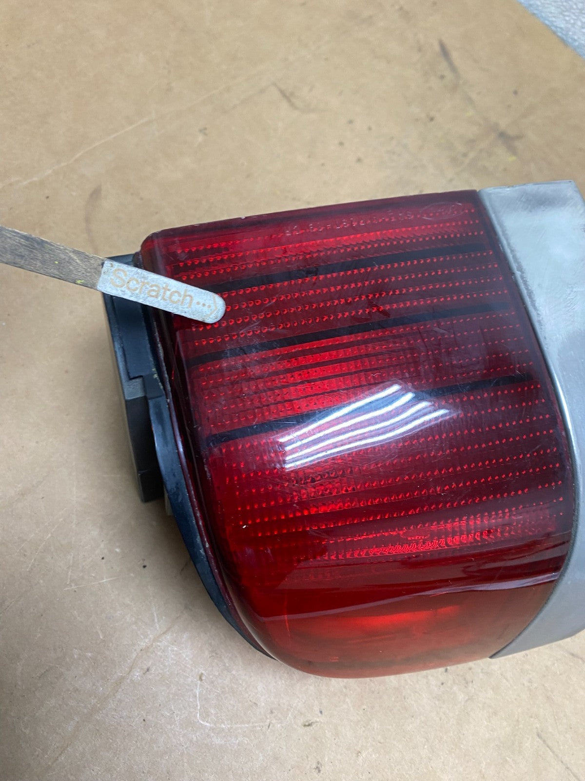 1989 - 1990 Ford Cougar Left Driver LH Side Tail Light OEM X4769 DG4