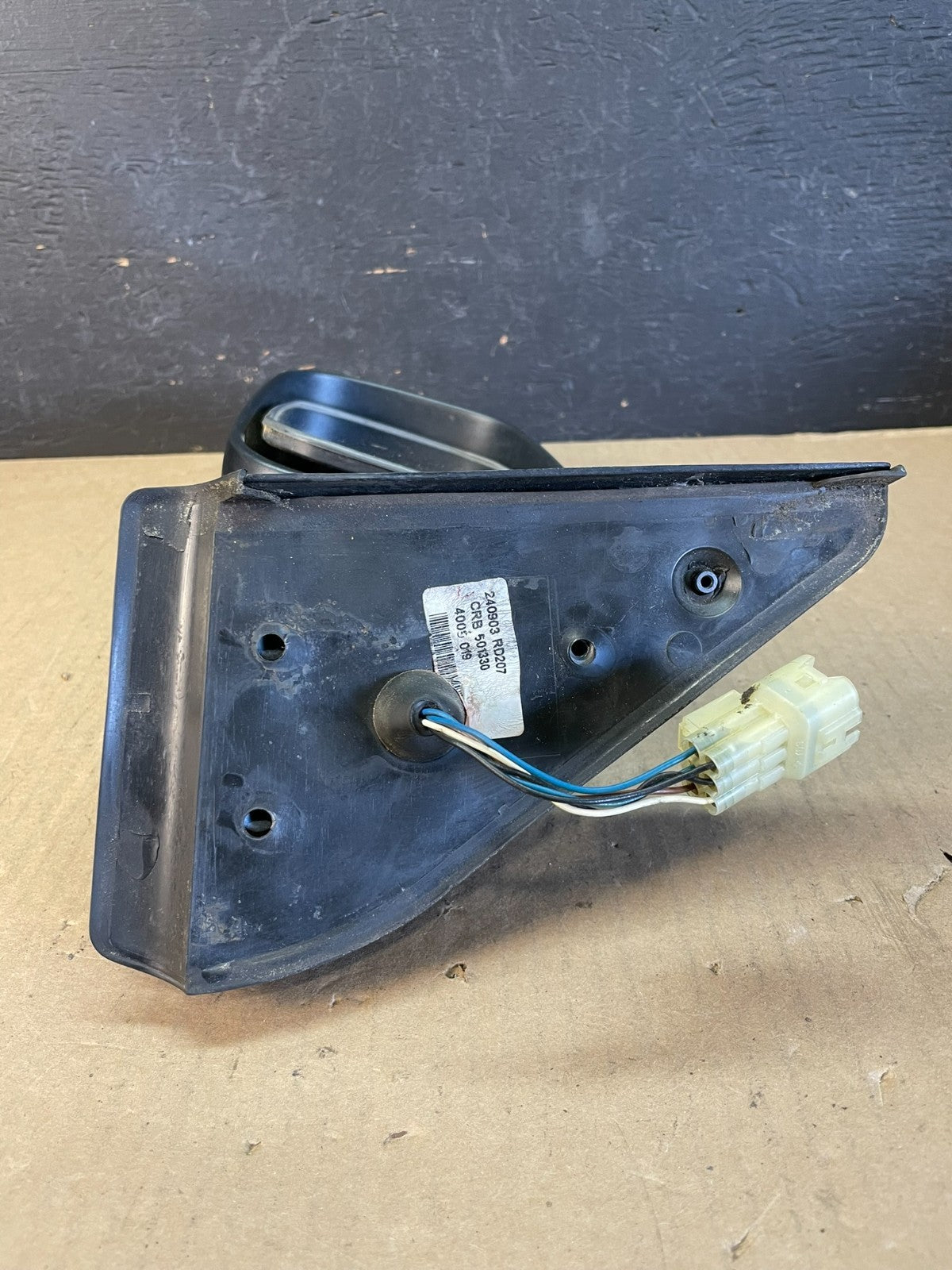 1999 to 2004 Land Rover Discovery 2 Left Driver Door Power Mirror ad5590 DG4
