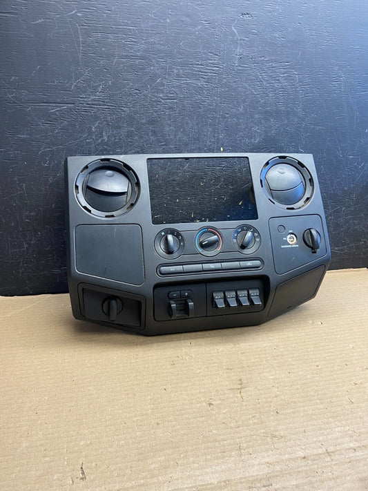2008-2010 Ford F250 F350 Radio Climate Control Radio Dash Bezel Panel ah1557 DG0