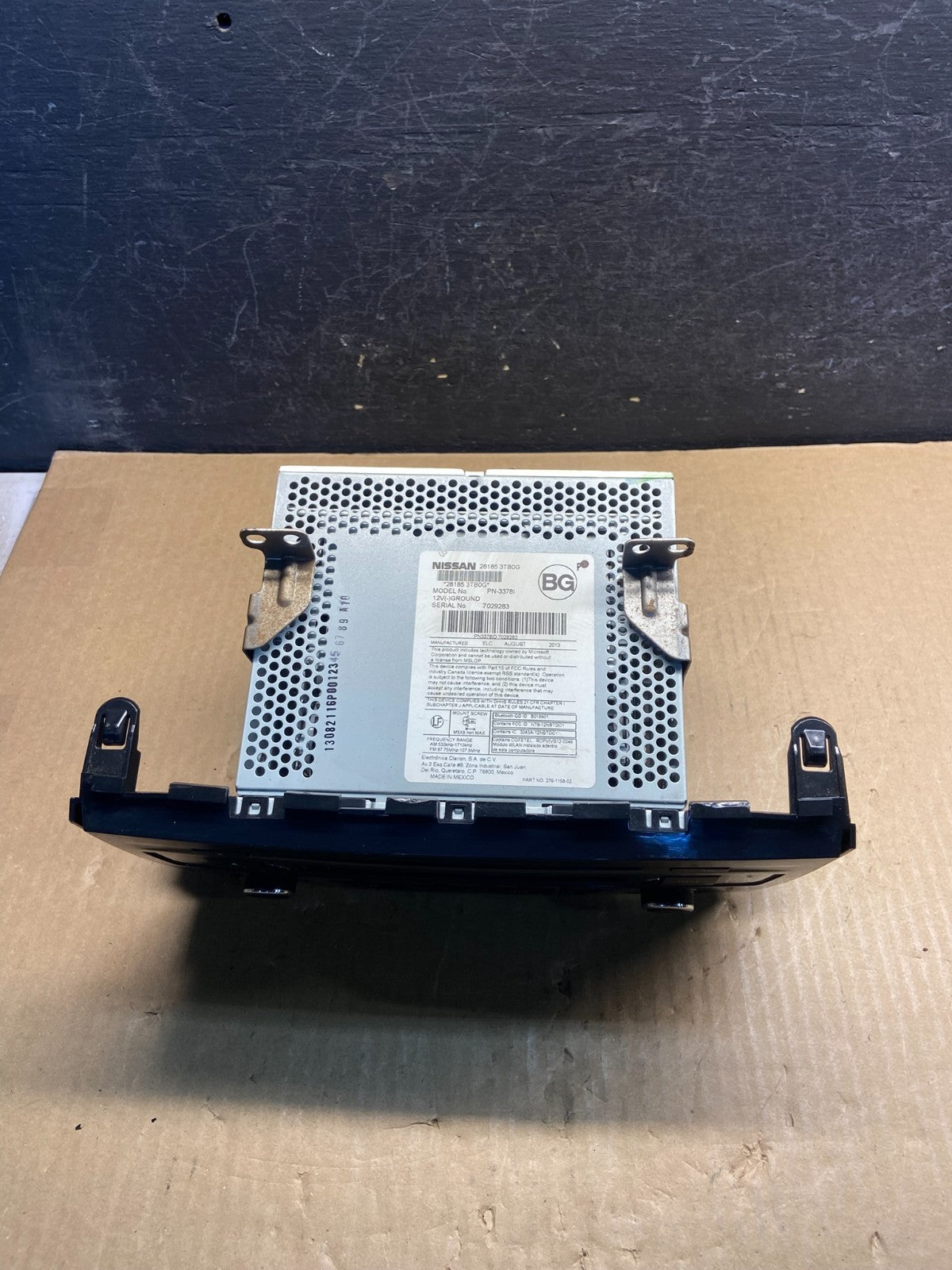 2013 to 2015 Nissan Altima Radio Cd Mp3 Player AUX Port AF9402 DG3