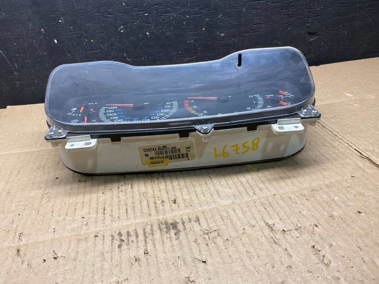 1999 2000 Dodge Durango Speedometer Instrument Cluster Gauge L6758 PS4