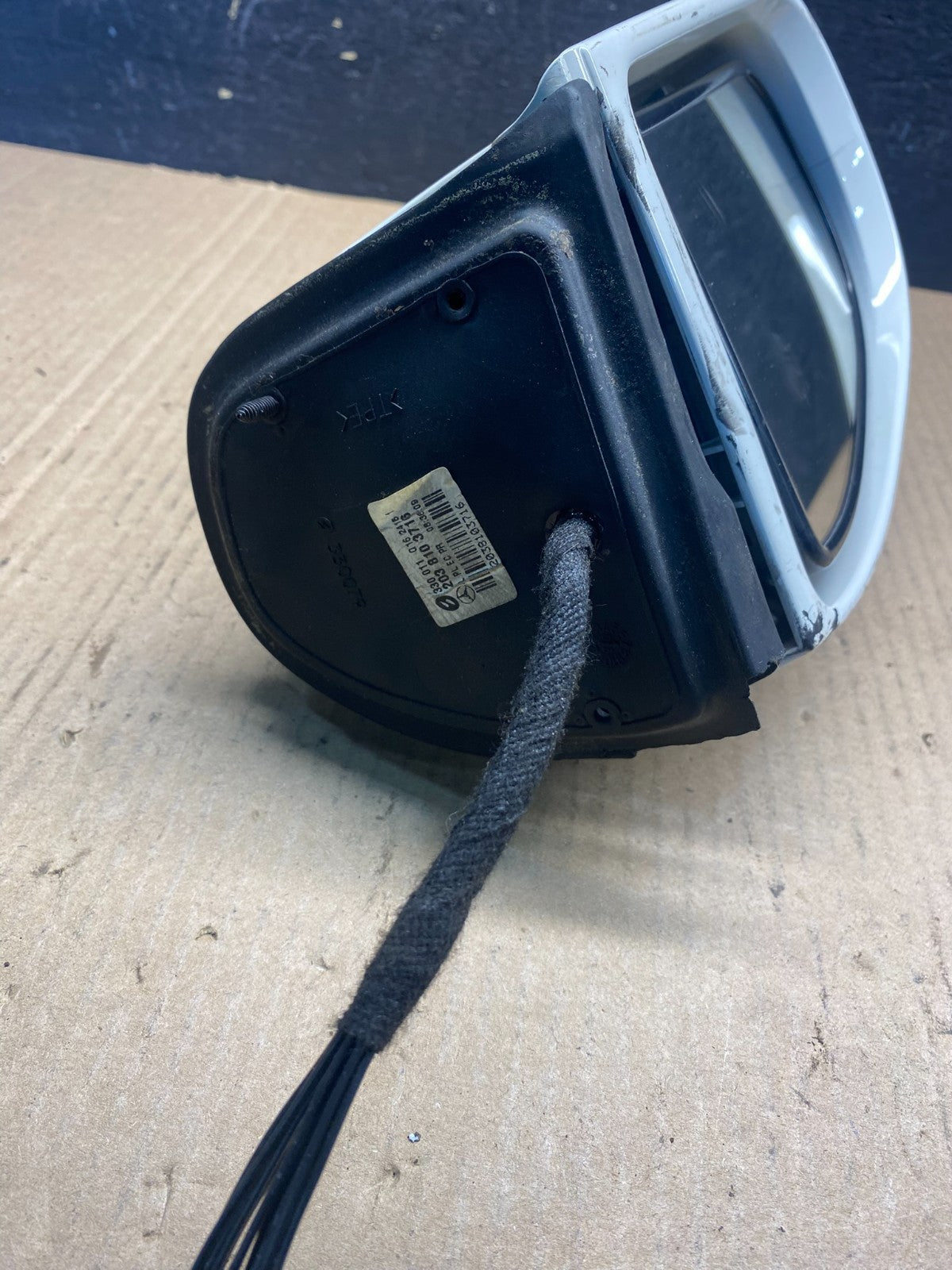 2003 to 2006 Mercedes E-Class Left Driver LH Side View Door Mirror AE6336 DW4