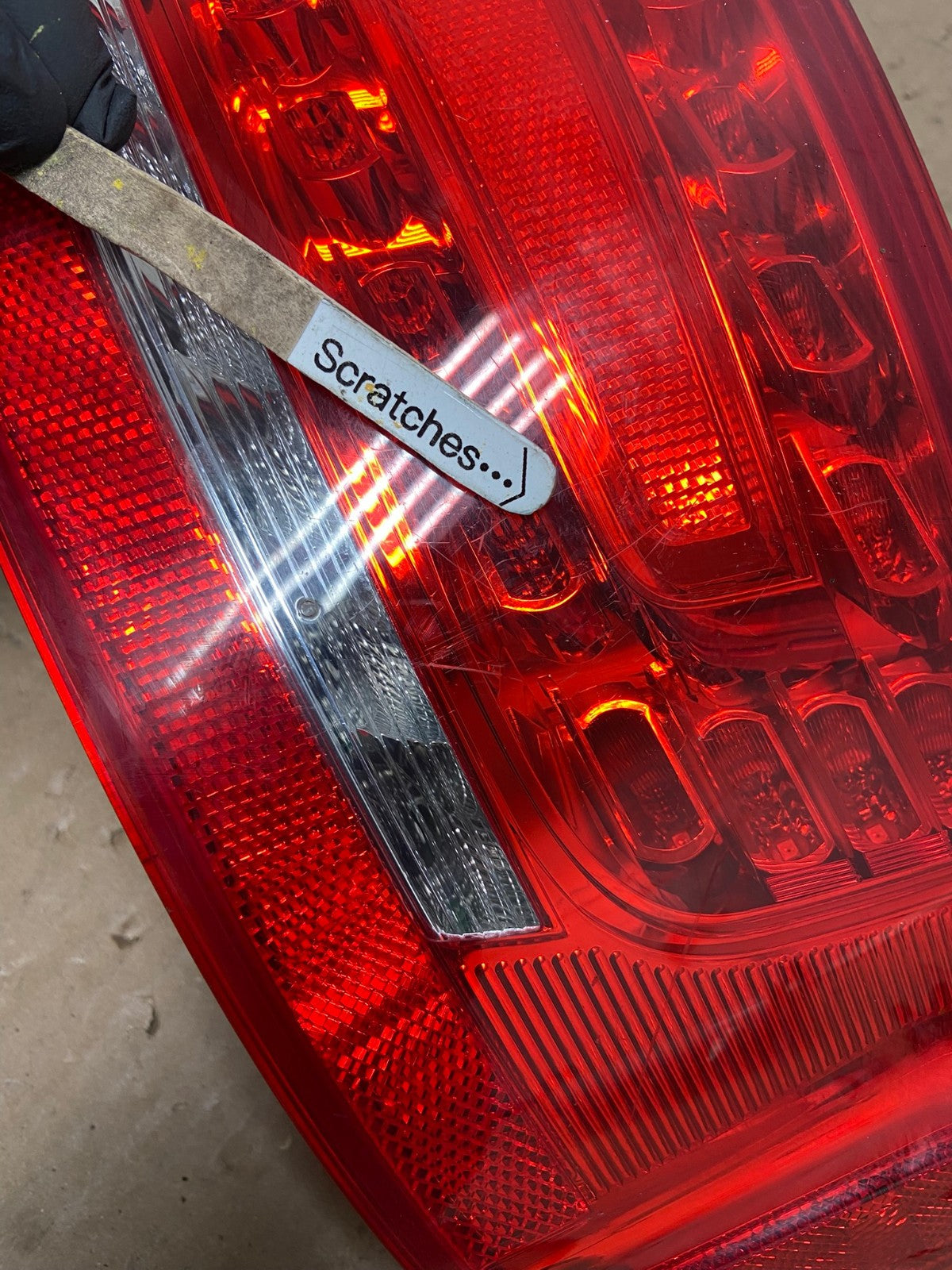 2009 to 2012 Audi A4 Sedan Right Passenger Rh Side LED Tail Light Oem AB6711 LK3