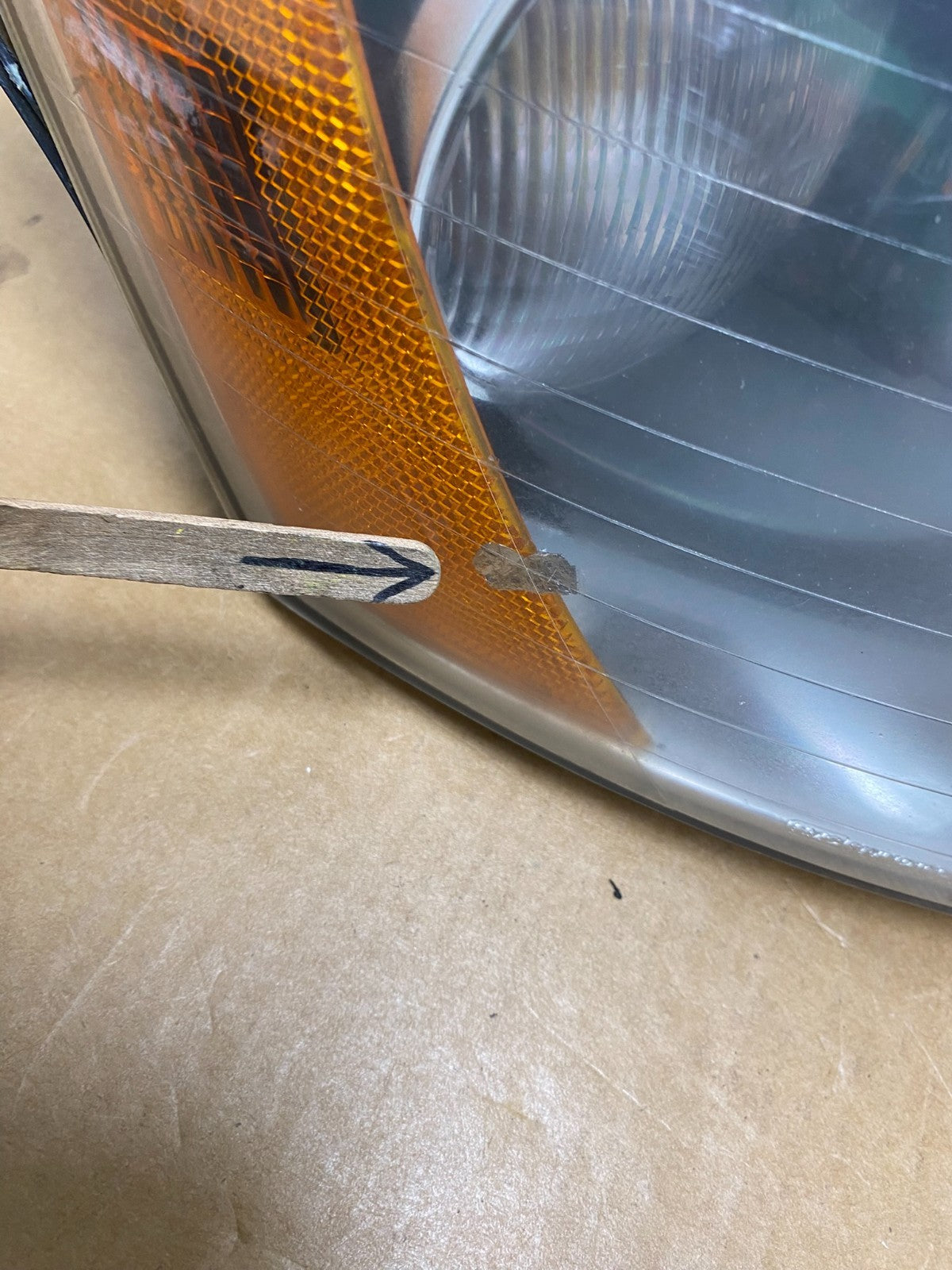 2006-2008 Hyundai Sonata Right Passenger Rh Side Headlight Halogen AD8941 DW5