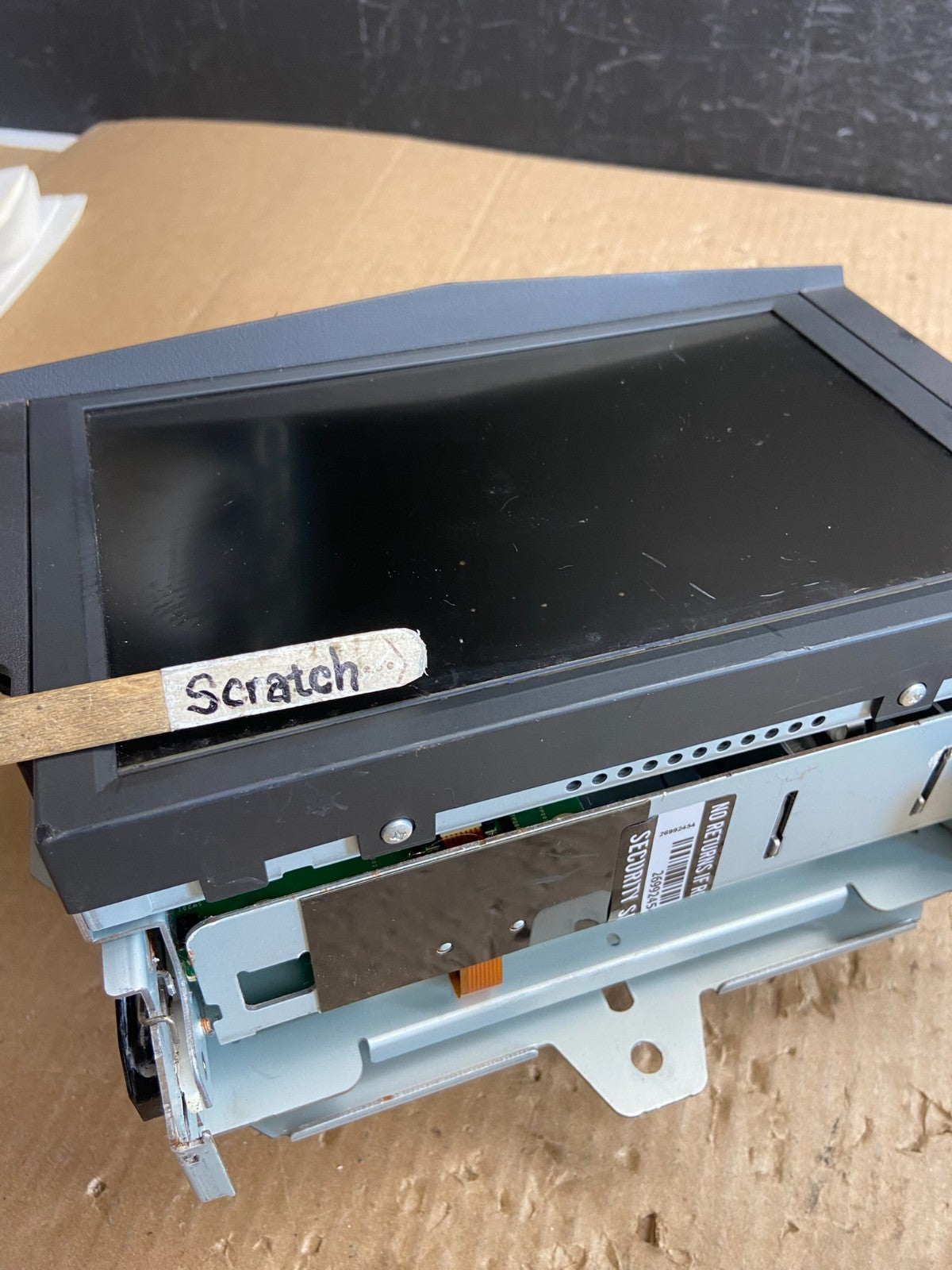 2008 to 2012 Cadillac SRX CTS Audio Radio Screen Display Player AE4478 DW3