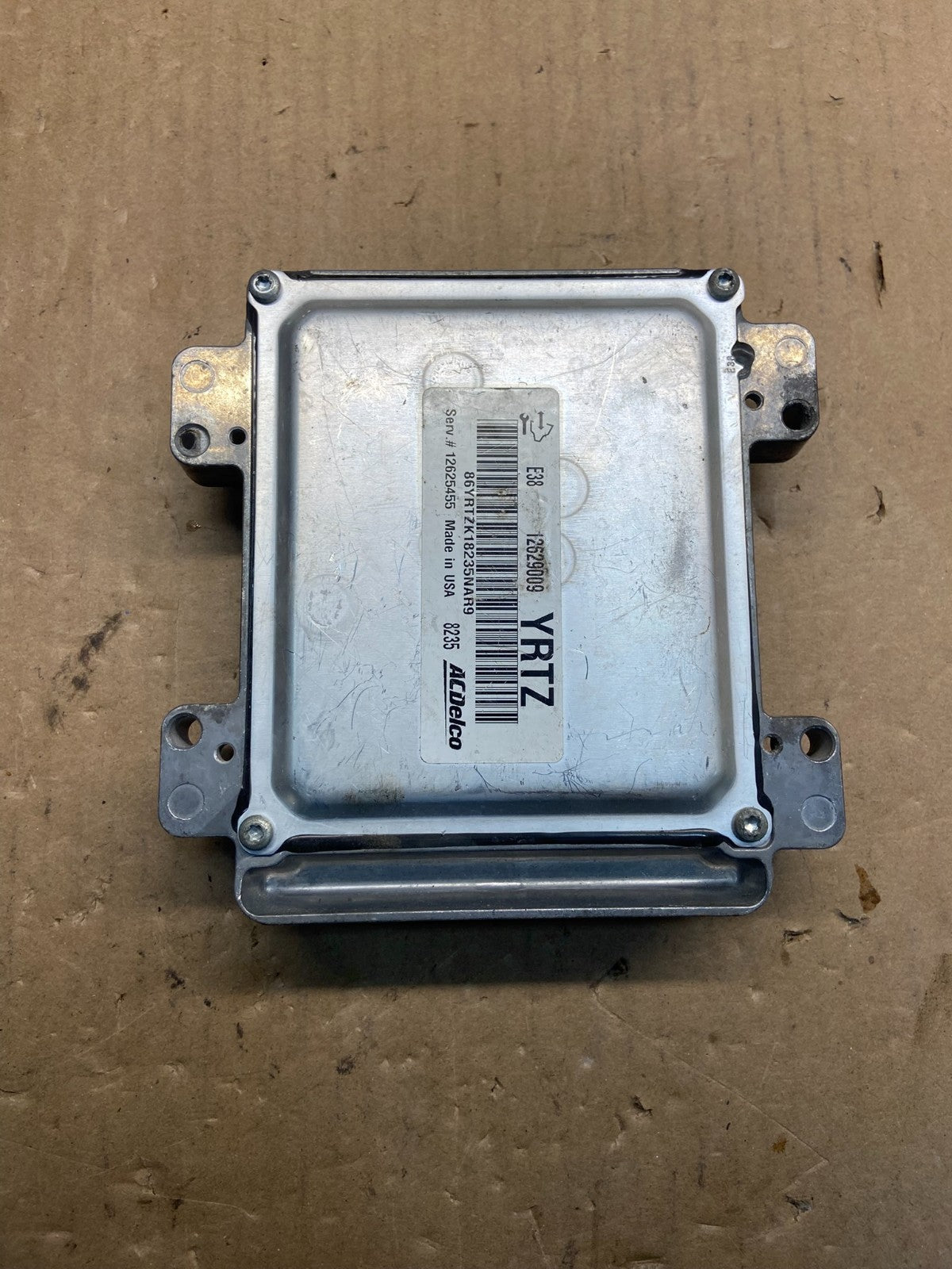 2009 Chevrolet Silverado Engine Control Module ECM ECU AG1499 DW1