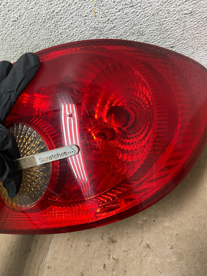 2005 - 2008 Toyota Corolla Right Passenger RH Side Tail light AG4846 LK3