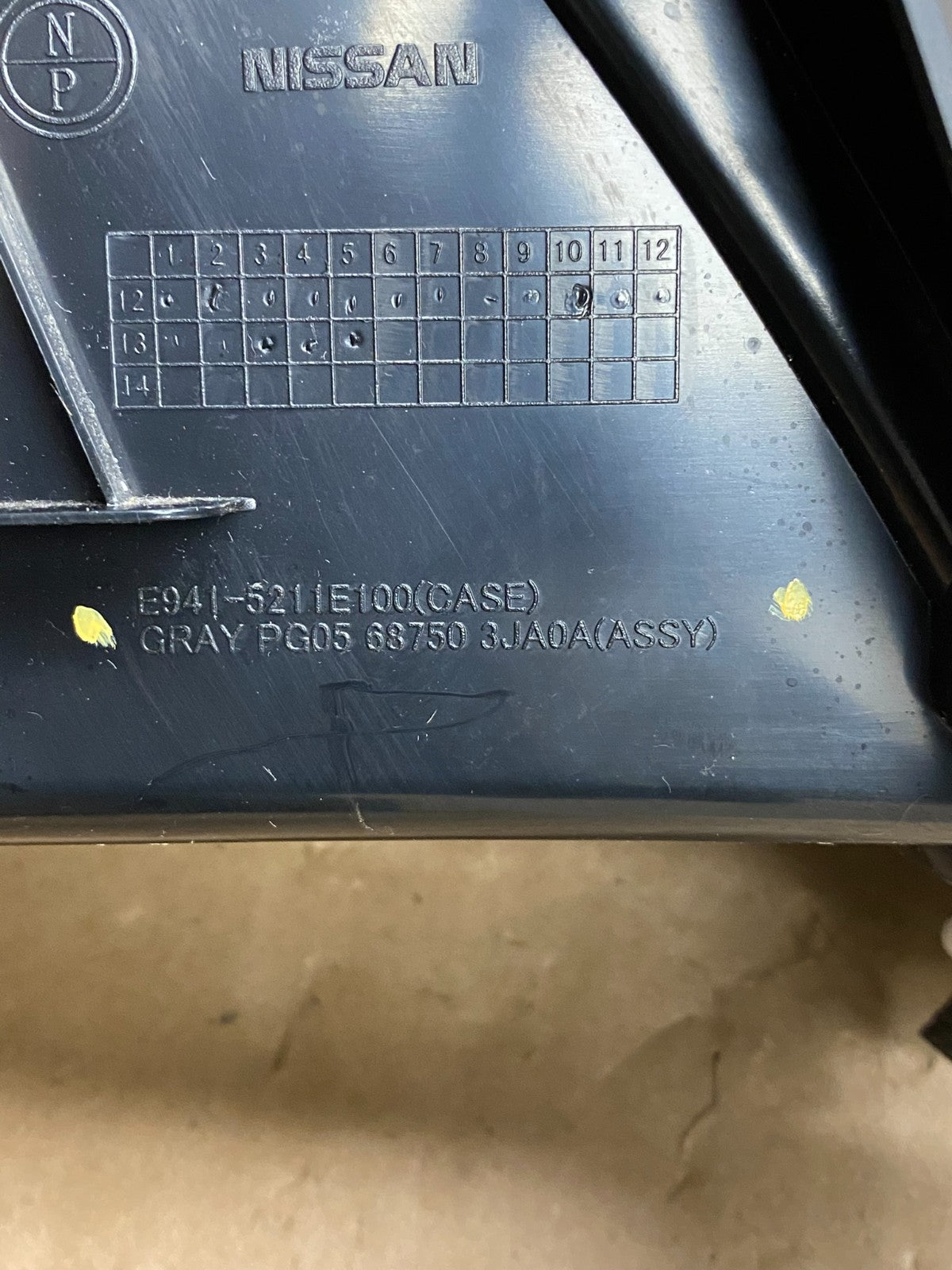 2013-2015 Infiniti JX35 QX60 Dash Center Screen Radio Display Bezel aj1416 DG4
