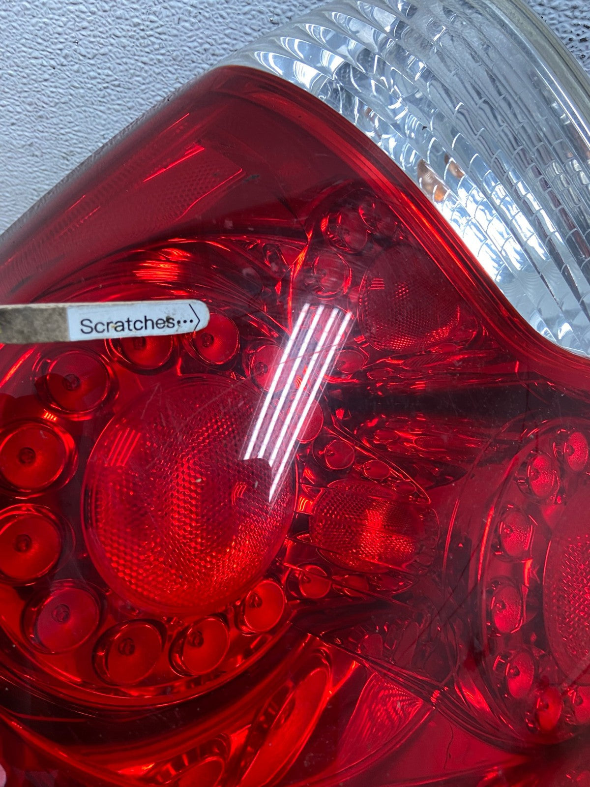2006 2007 Infiniti M35 M35X M45 Left Driver LH Side Tail Light AD0884 LK3