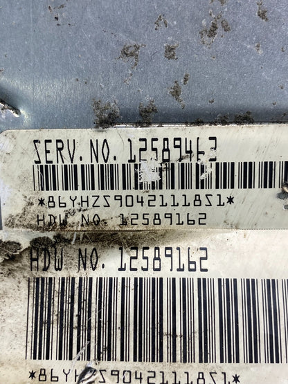2003-2006 Chevrolet Tahoe Silverado Engine Control 12589463 ECM ECU AG9541 DW2