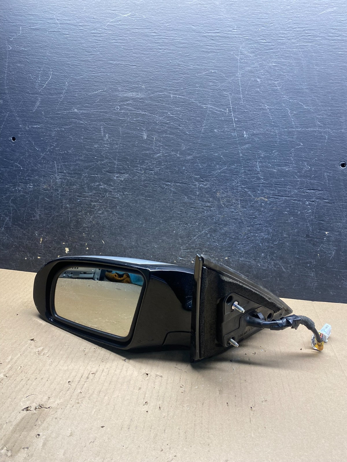 2009 to 2014 Nissan Maxima Left Driver Side View Door Trn Sig Mirror AJ0470 DW10