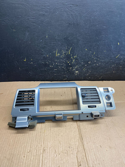 2009 2010 2011 2012 Lincoln MKS Center Radio Bezel Trim Silver OEM aa4865 DG0