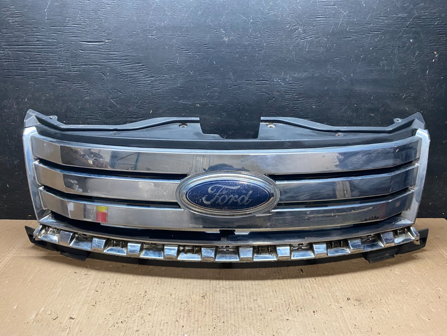 2007 2008 2009 2010 Ford Edge Front Upper Chrome Grill Grille Oem U0264 DG0