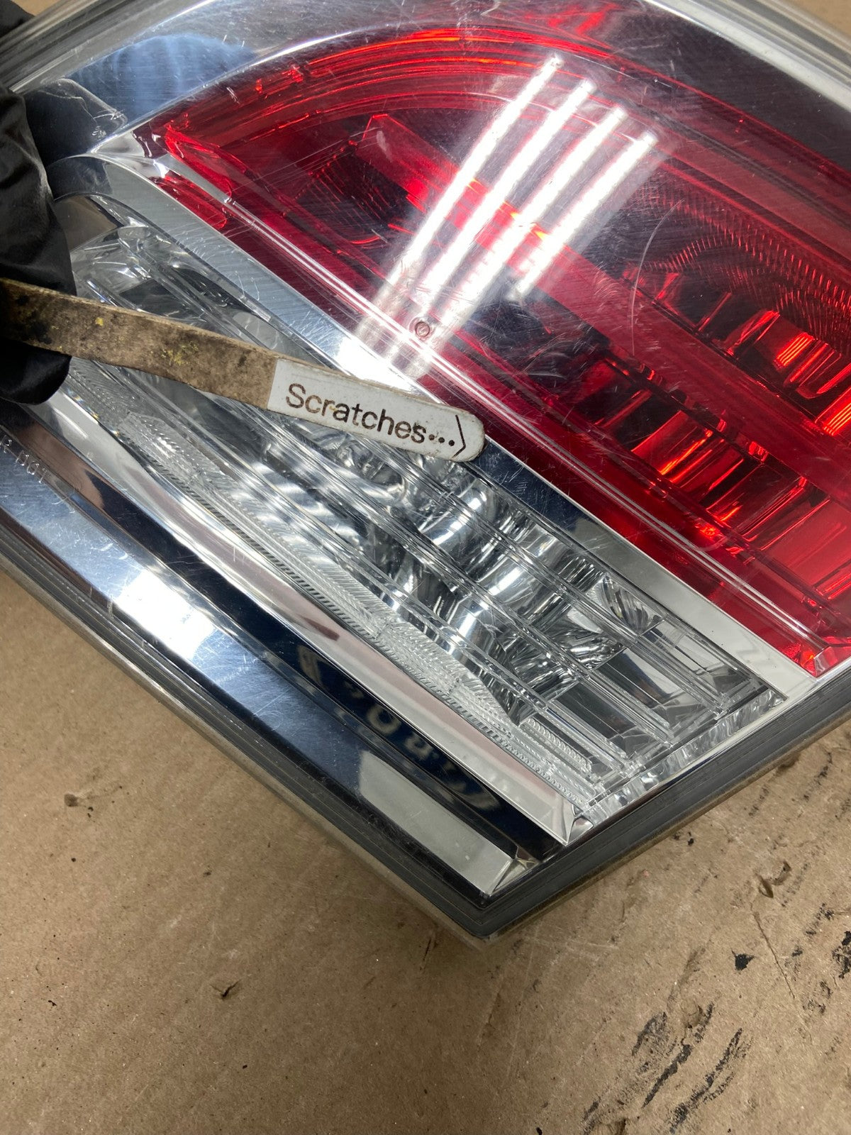 2007 2008 2009 Mazda Cx-9 Right Passenger Rh Side Inner Tail Light AF5980 LK3