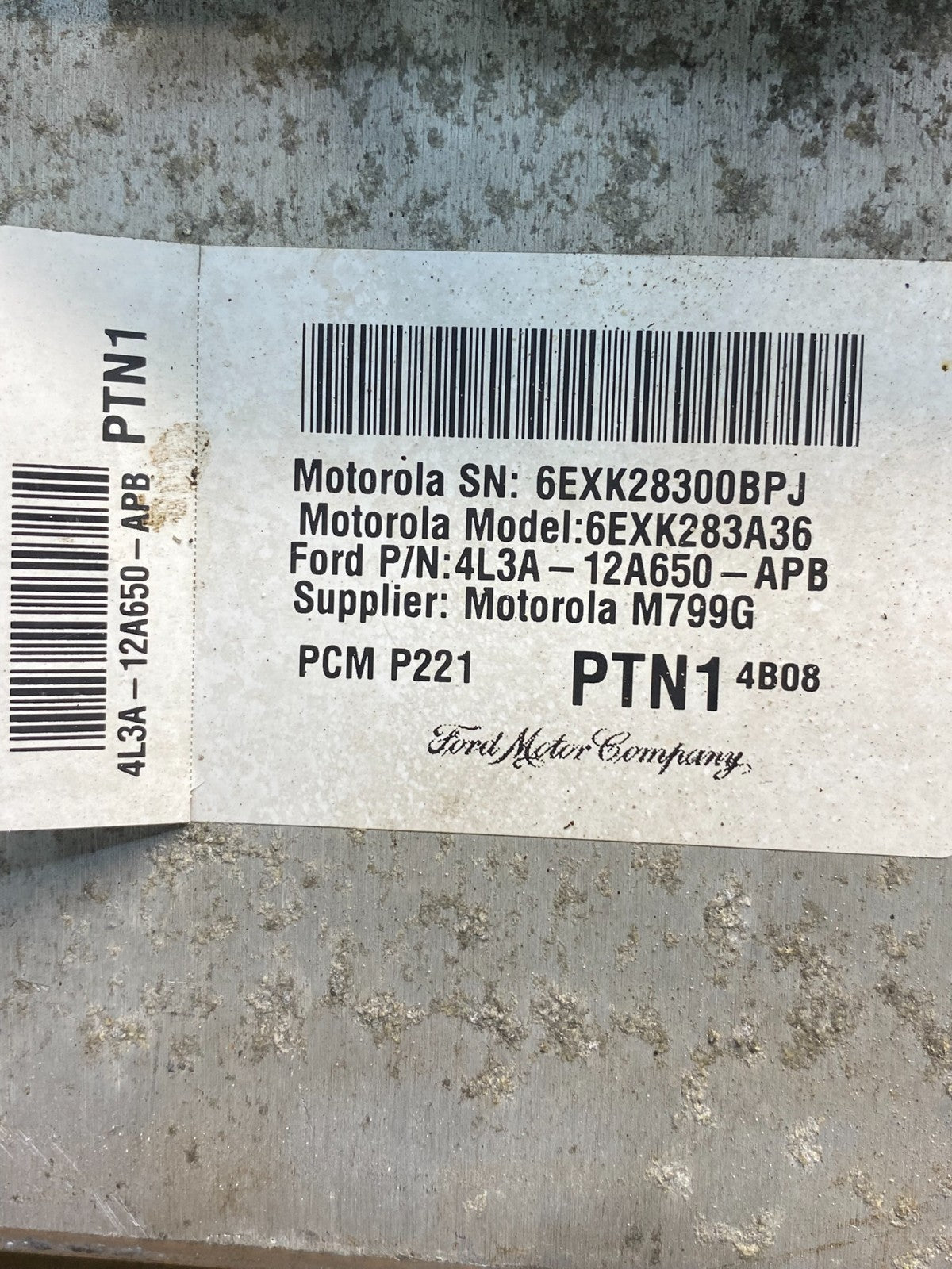 2004 Ford Truck F150 5.4L Engine Control ECU ECM Computer Module AE7970 DW2