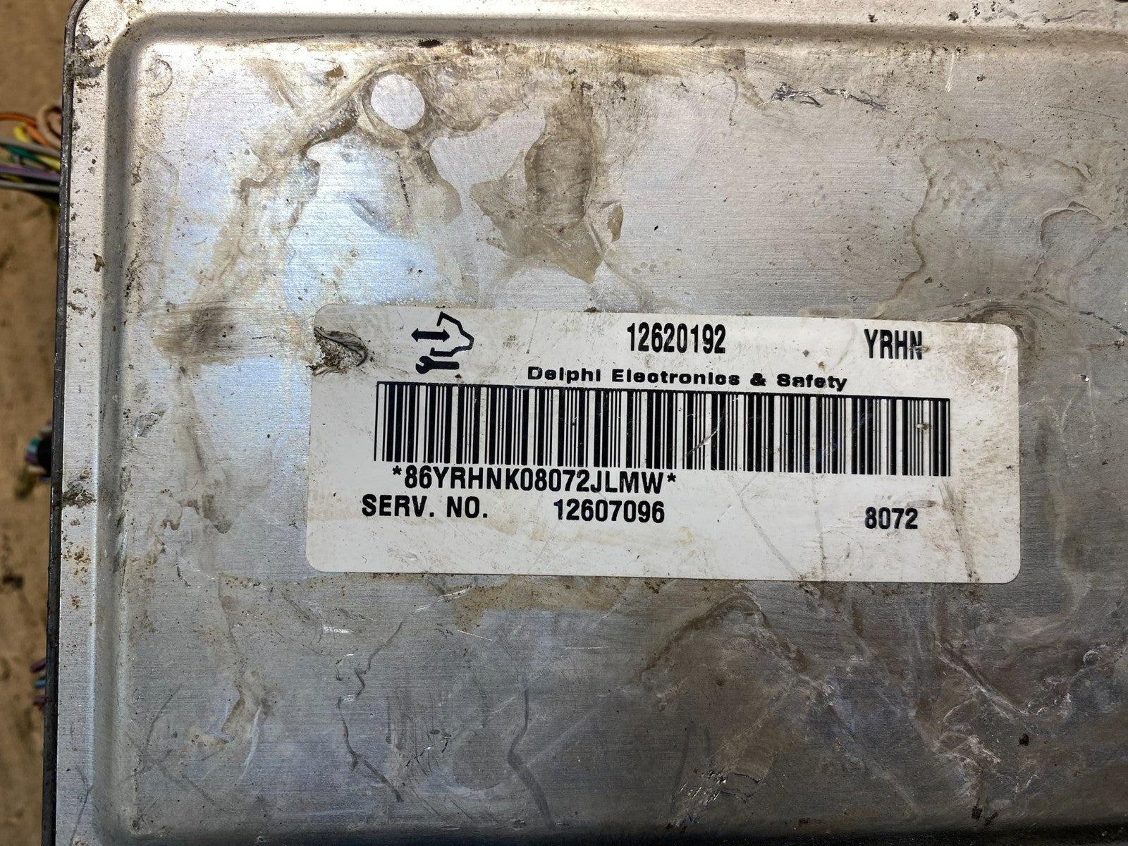 2007 to 2008 Chevrolet Colorado Engine Motor Brain Box ECU ECM AE8021 DW2