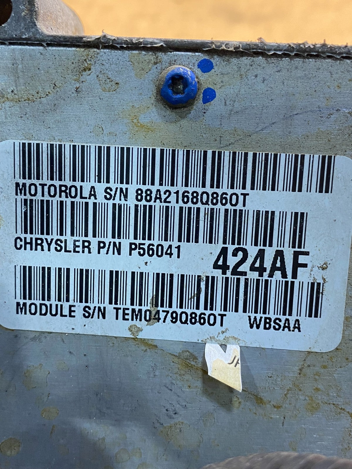 1999 Jeep Cherokee 4.0L ECM ECU Engine Control Computer Modul ad7544 DG2
