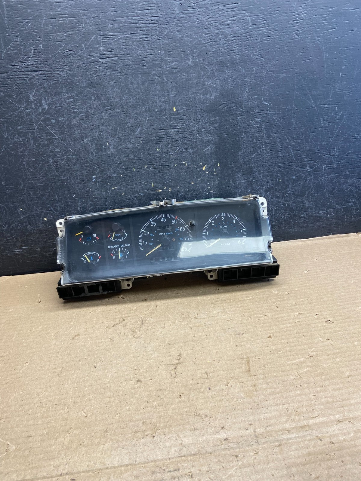 1987 to 1991 Ford F150 Bronco Instrument Gauge Cluster Speedometer AH3924 PS0