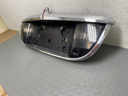 1999-2002 Lincoln Continental License Plate Panel Backup Lights Trim Oem A33601