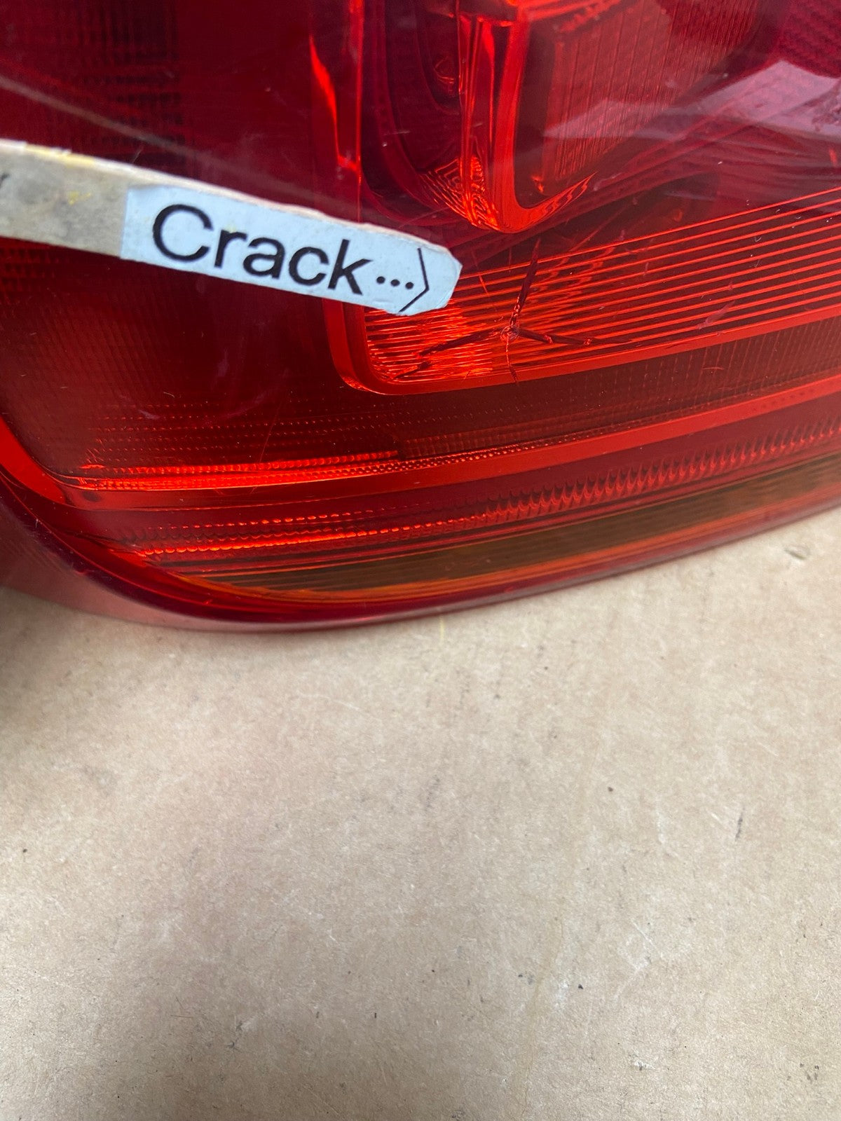 2012-2017 Volkswagen Tiguan Left Driver LH Side Tail Light AD5382 LK5