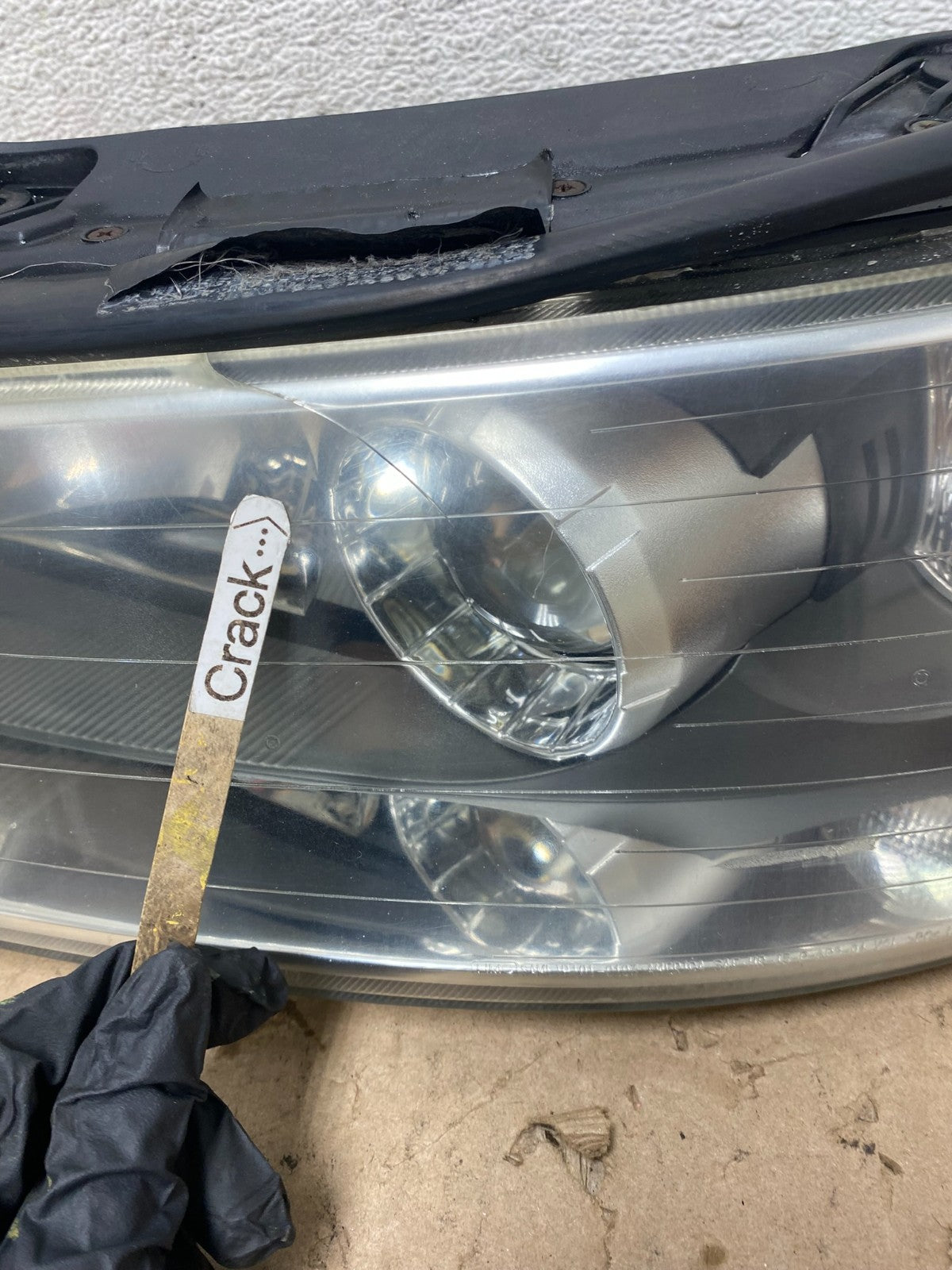 2006 to 2008 Hyundai Sonata Left Driver LH Side Headlight Halogen AG5437 DW4