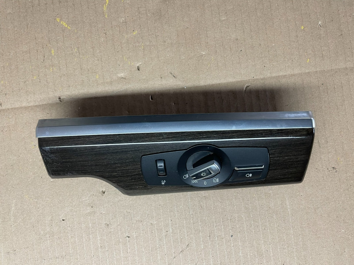 2009-2015 BMW 750I 740I F01 Headlight Lamp Fog Light Control With Bezel 4815P1