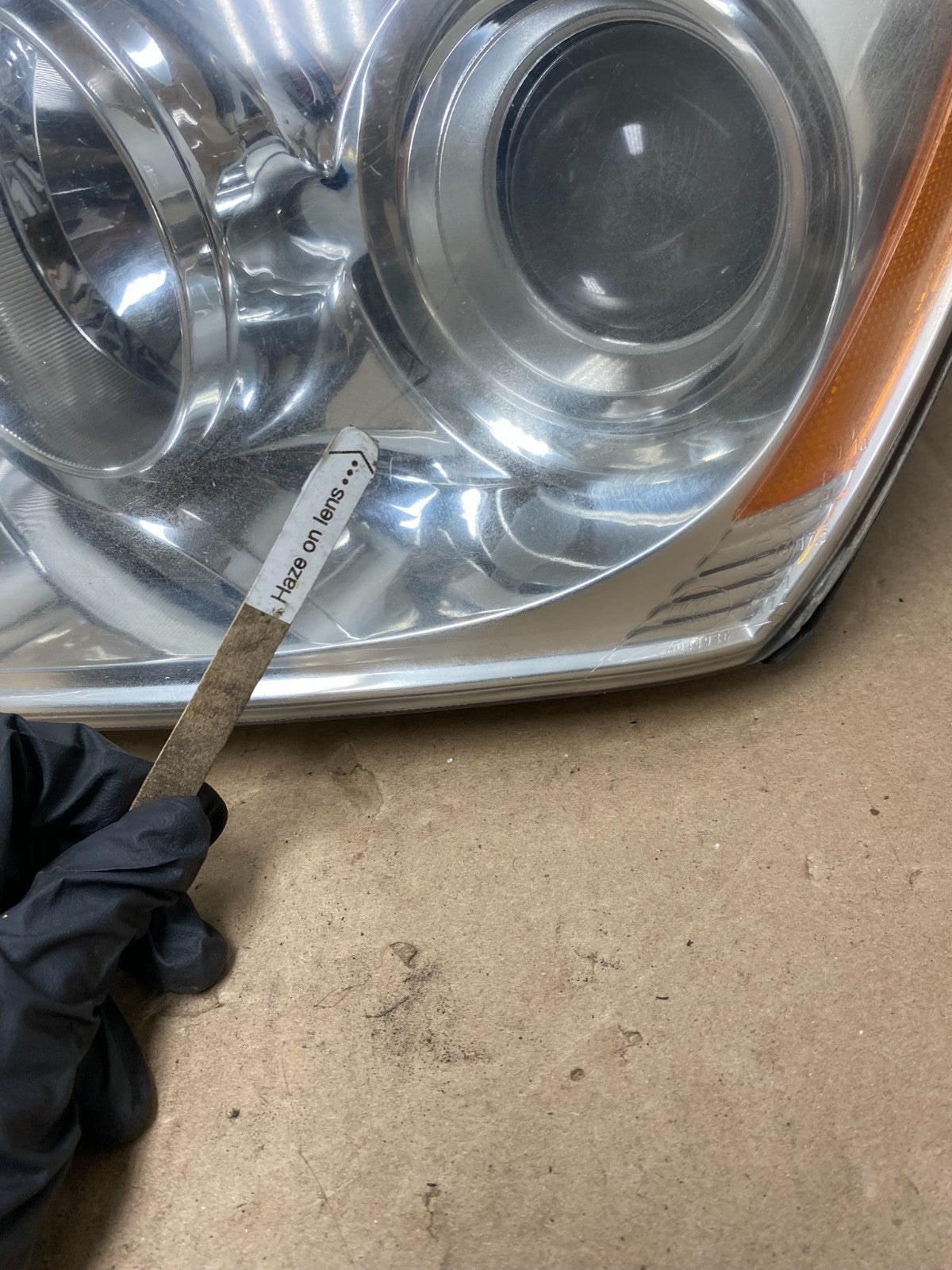 2008-2012 Kia Sedona Left Driver Lh Side Headlight Halogen AG4705 DW5