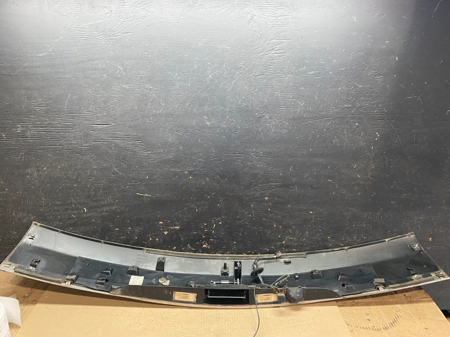 2011 to 2016 Chrysler Town & Country Tailgate Trim w/ Camera Panel OEM U7469 DG7