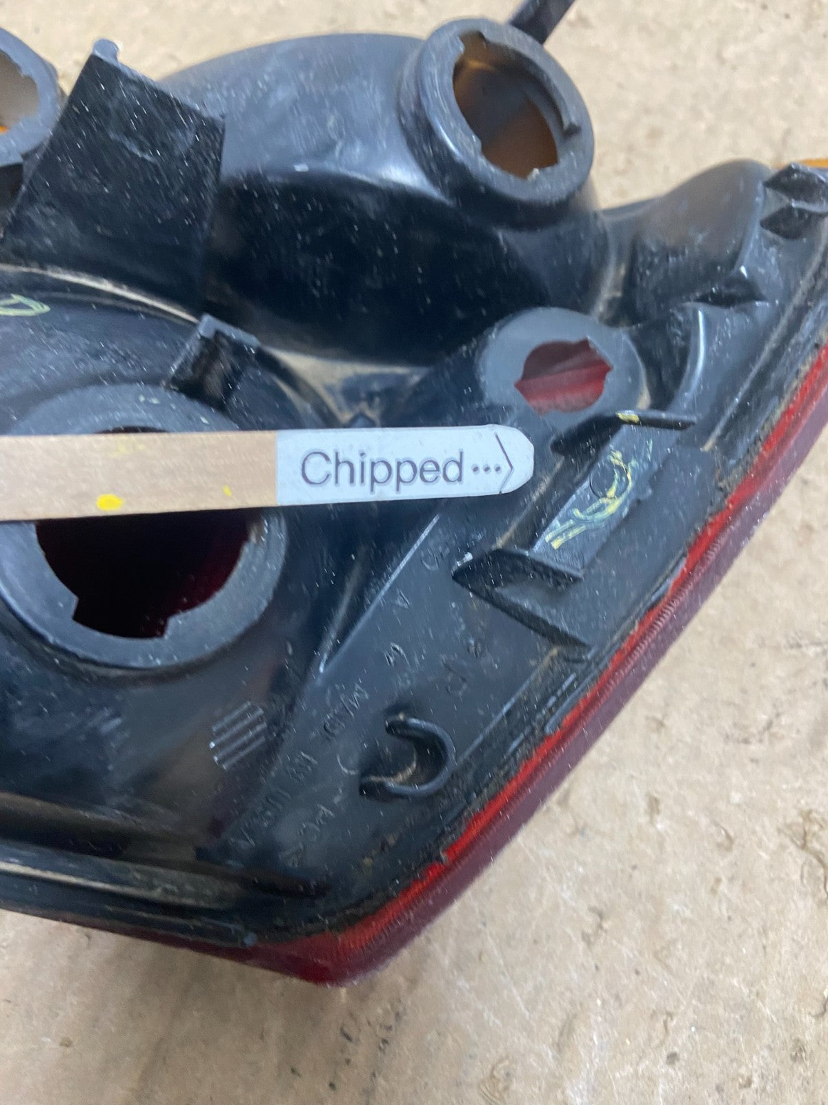 1996 - 1997 Saturn SC1 Right Passenger RH Side Tail Light OEM AA6698 DW4