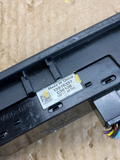 2007 - 2014 Chevrolet Tahoe Yukon Pedal Traction Control Switch AD6815 DG5