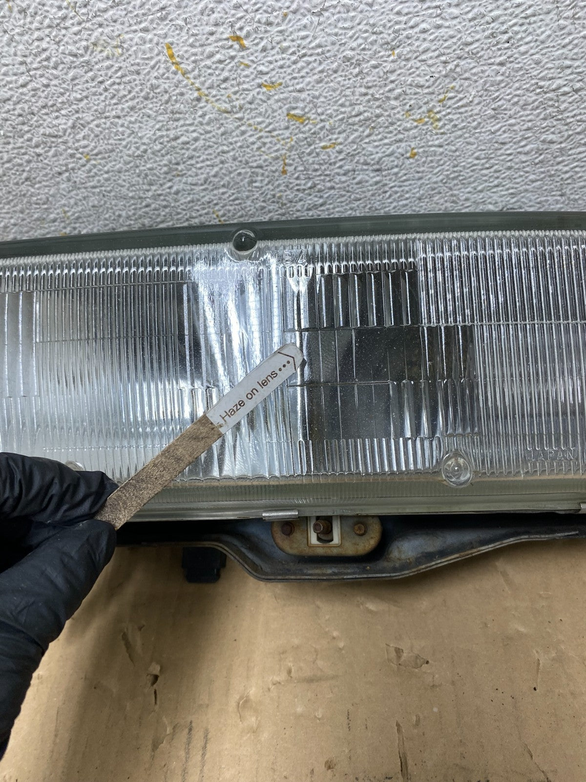 1989 to 1992 Mitsubishi Galant Left Driver Side Headlight AH2702 PS2