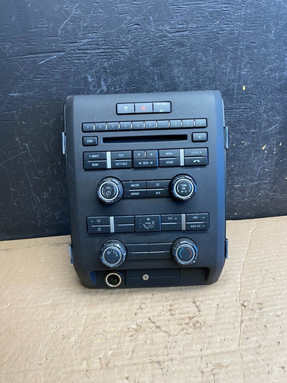 2009-2012 Ford F150 Heater Climate Control Radio Control Dash Bezel OE AF2210 DG0