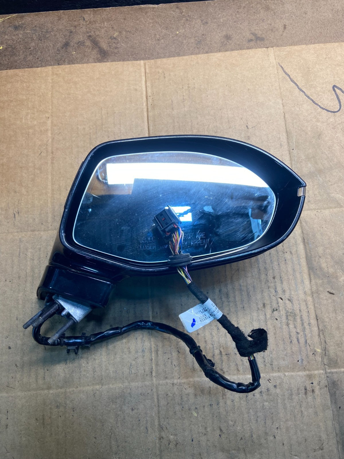 2012 - 2015 Audi A7 Right Passenger RH Blind Spot View  Door Mirror Oem Y3932 DG7