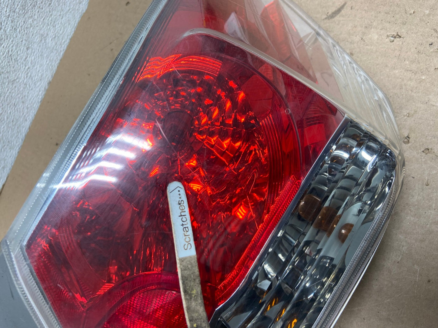 2008 to 2012 Honda Accord Sedan Tail light Right Passenger RH Side AG4247 LK3