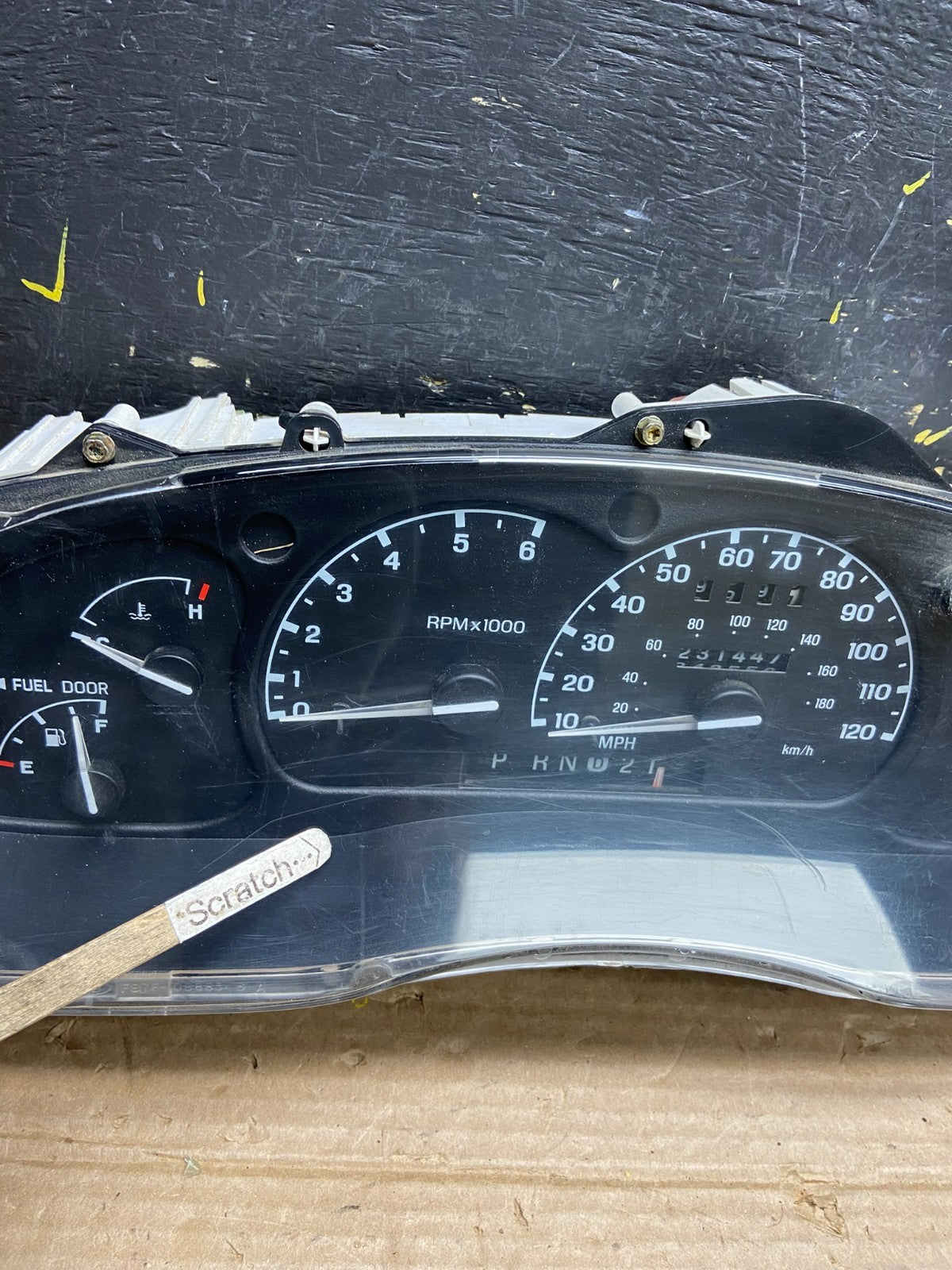 2001 2002 2003 Ford Explorer Speedometer Cluster Gauge Oem w3100 DG1