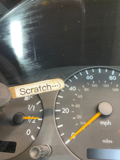 1998-2005 Mercedes W163 ML320 ML430 Instrument Cluster Speedometer Y7434 DG2
