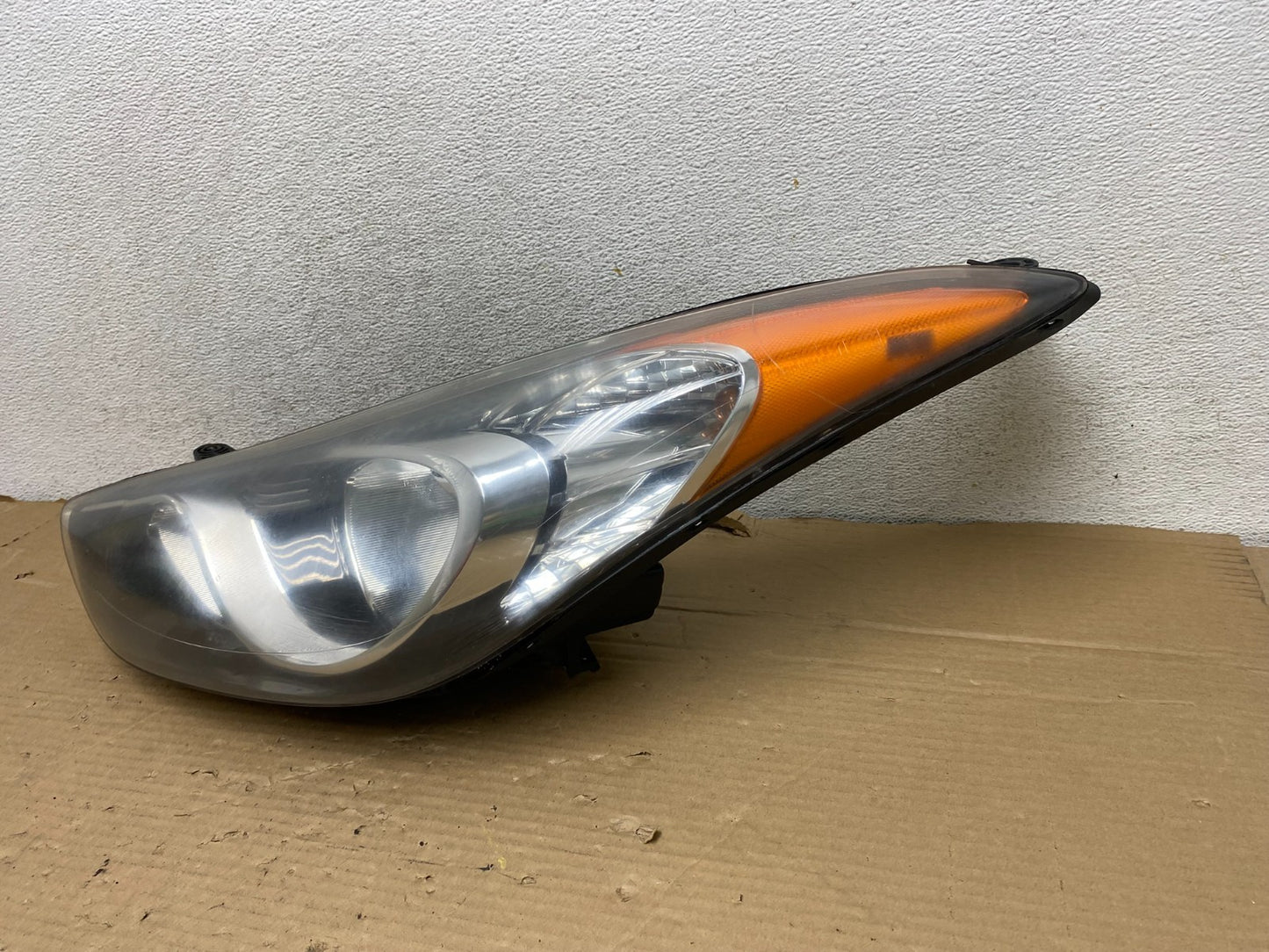 2011 2012 2013 Hyundai Elantra Left Driver Lh Halogen Headlight DEPO AG8201 DW2