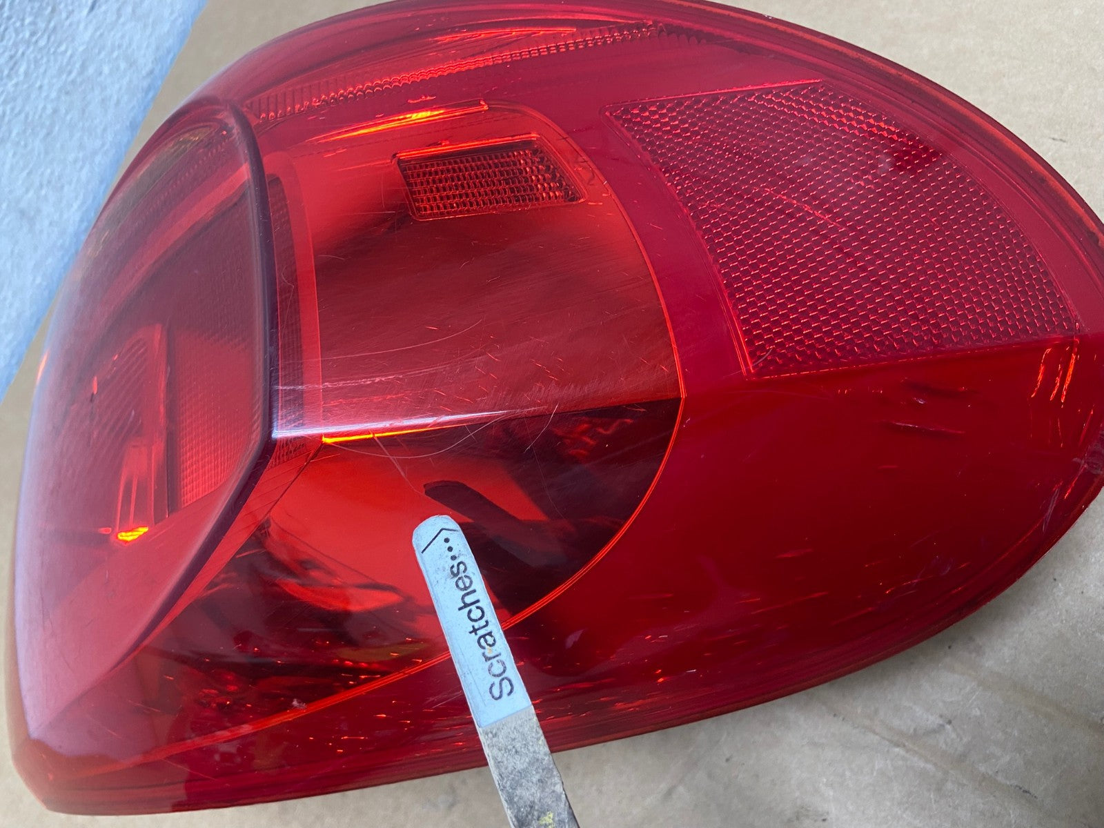 2012-2017 Volkswagen Tiguan Left Driver LH Side Tail Light AD5382 LK3