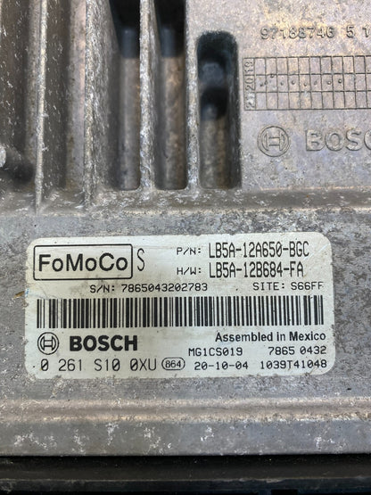 2020 2022 Ford Explorer Engine Control ECU Computer LB5A-12A650-BGC AB3885 DG2