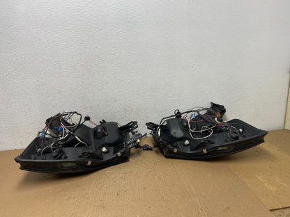 2004 to 2015 Nissan Armada Left+Right Side Set LED Chrome Headlights AD8098 DG8