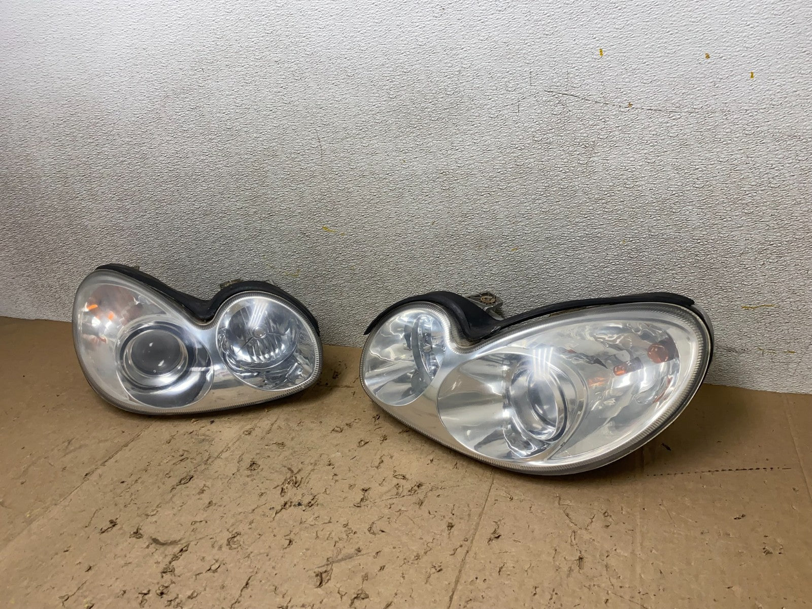 2002 - 2005 Hyundai Sonata Left+Right Headlights Halogen Oem X2609 DW1